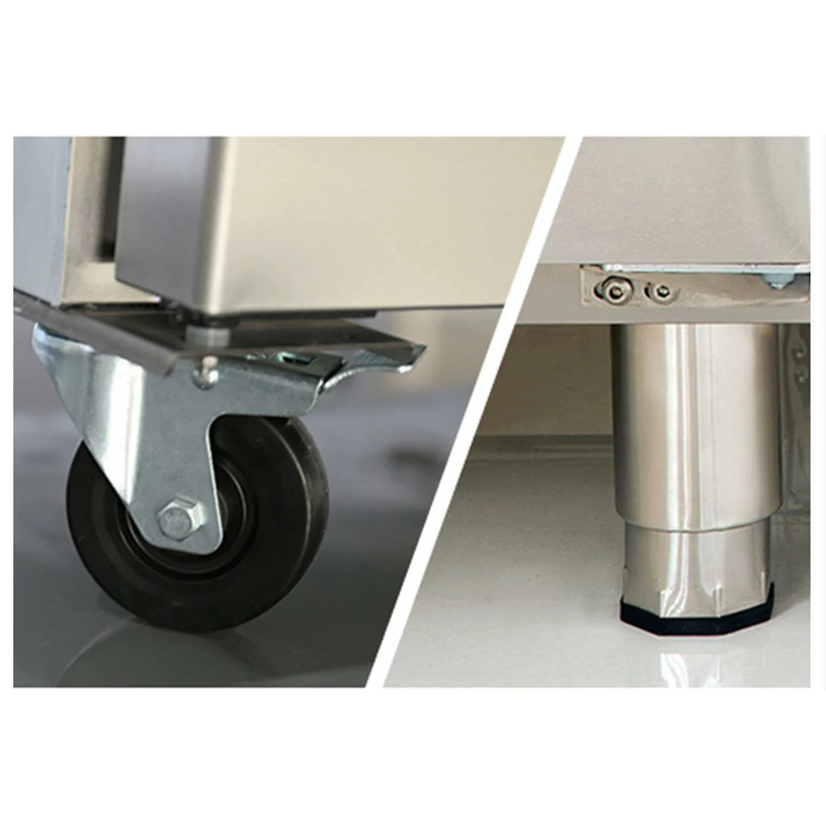 Kühltisch 3 Türen, Umluft, 180x70 - Image 7