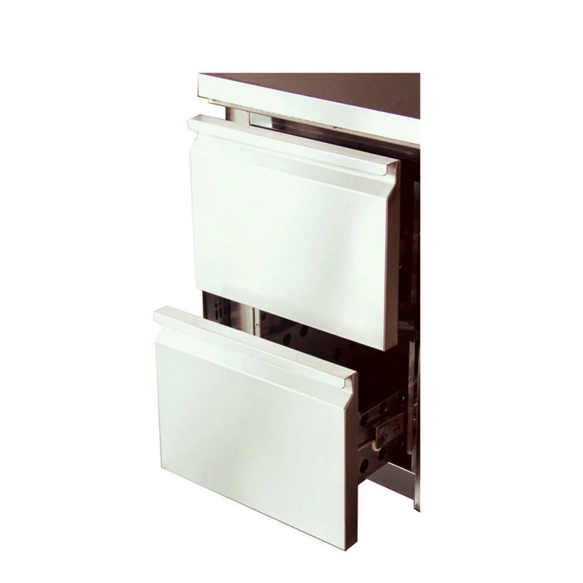 Kühltisch mit 8 Schubladen, Umluft, 223x70 - Image 3