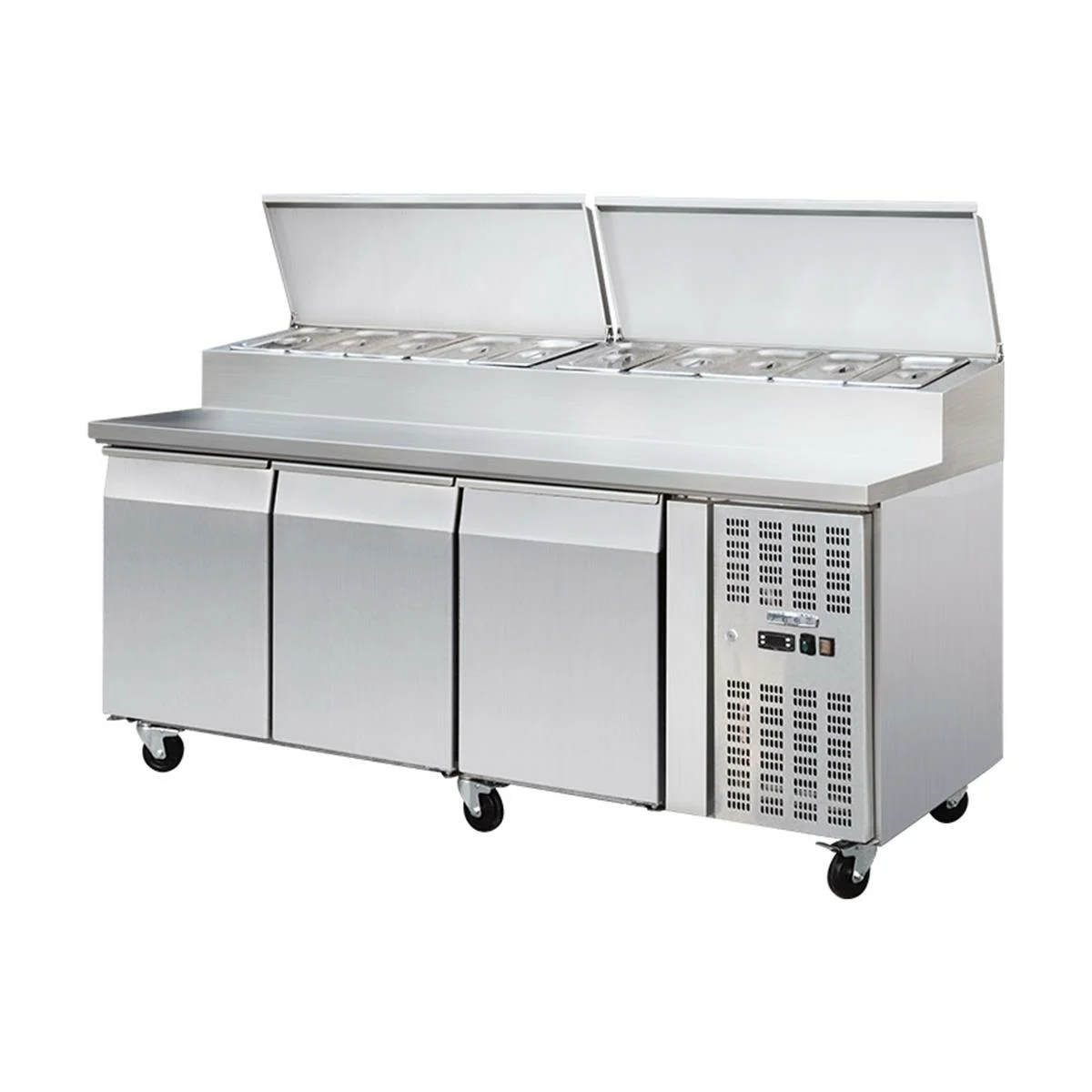 Zubereitungstisch 3 Türen, 202 x 80 - Image 2