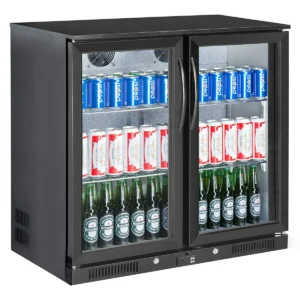 Bottle Cooler, Capacity 200 Liters, 2 Hinged Doors
